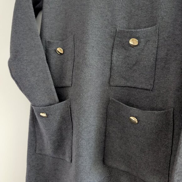 3/$30 Zara pocketed knit sweater - Picture 4 of 7